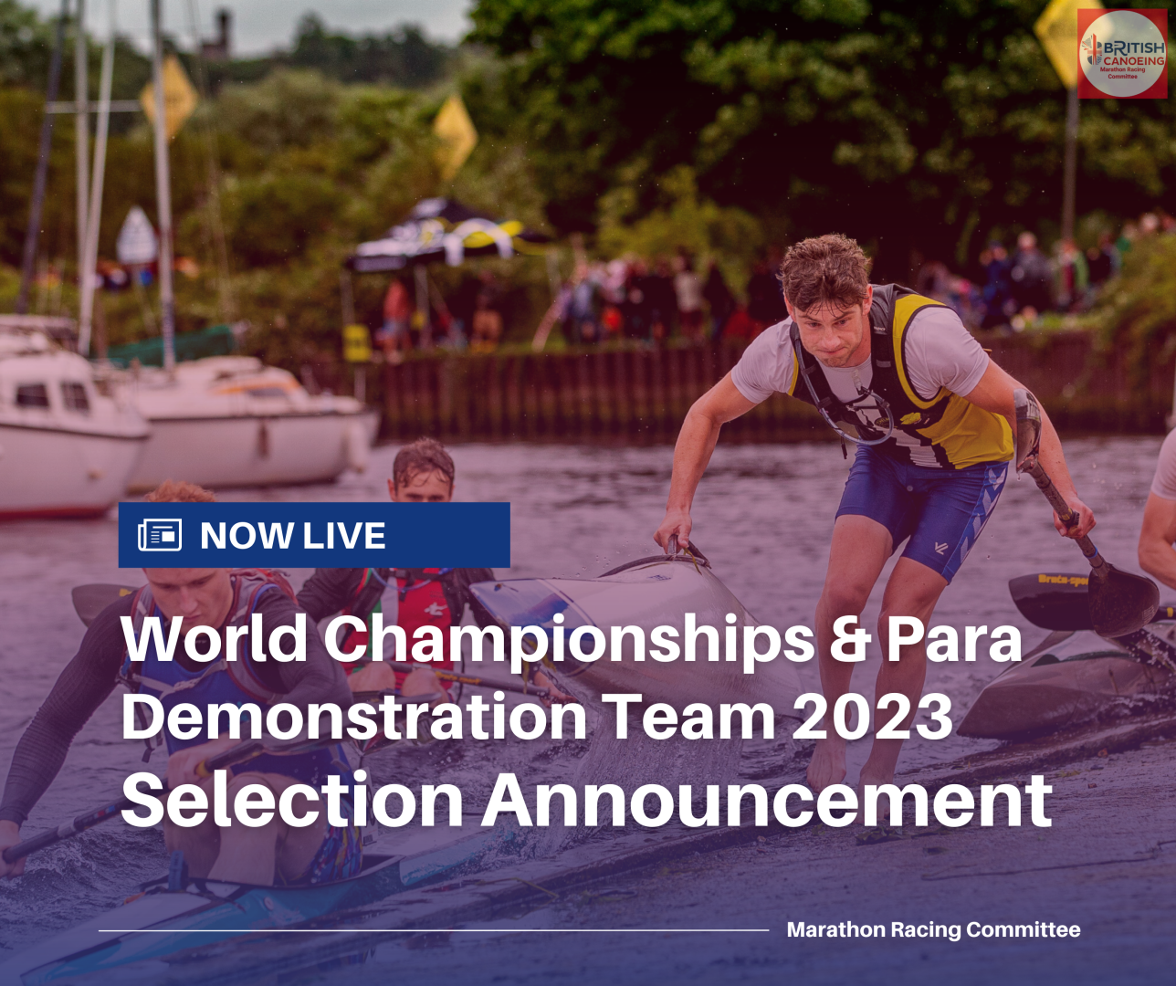 World Championships & Para Demonstration 2023 Selection Announcement